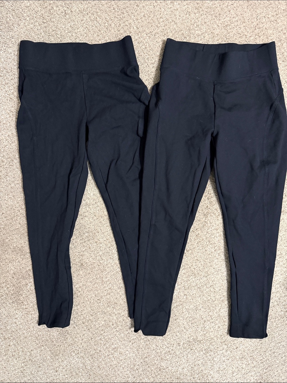 Seven7 Black High-Rise Leggings Duo